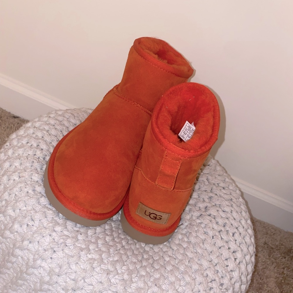 Vibrant Orange Authentic Uggs